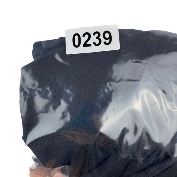 LONG sleeve v-neck midi dress - Picture 9 of 9